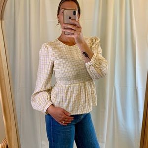 Universal Threads Peplum Top